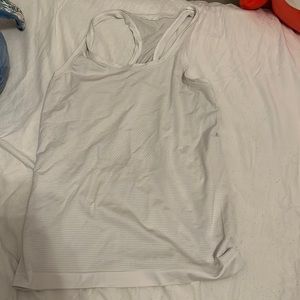 White Lululemon Tank Top